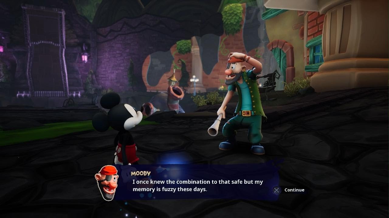 Disney Epic Mickey: Rebrushed_ostown gameplay