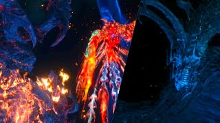 Final Fantasy XVI: Ifrit &amp; Phoenix Vs Bahamut