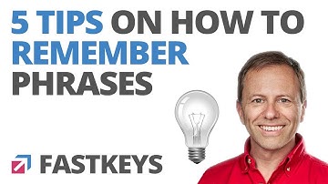 5 Tips on Remembering Phrases - Ideas of great automation techniques, similar to Macro Recorder