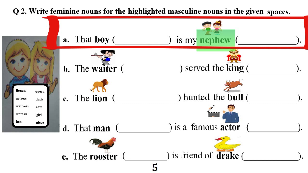 video-2-masculine-feminine-nouns-worksheets-youtube