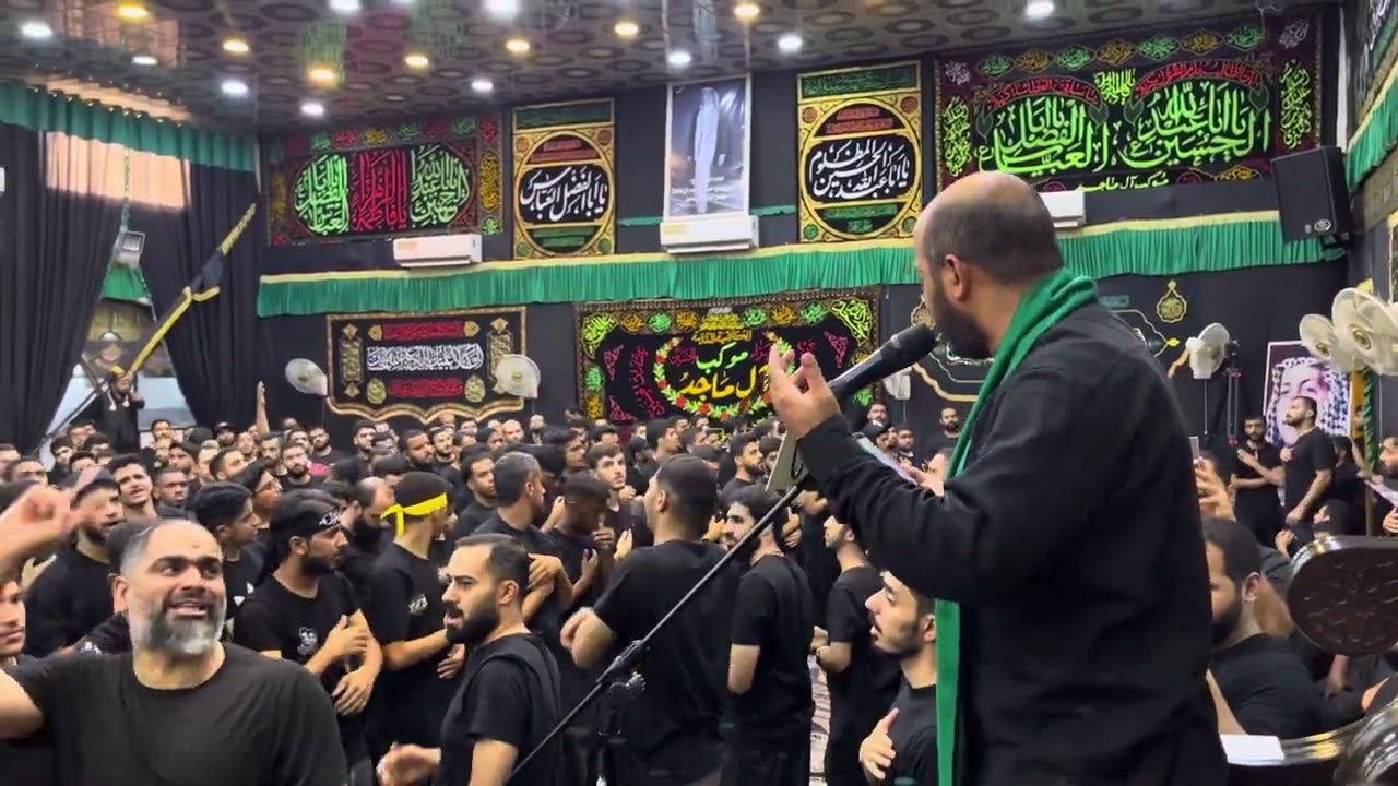 ماشي عنك 😭😢 خلوني عنده بدمعة العين- سيد مصطفى الموسوي الاربعين 1445 - حسينية الماجد