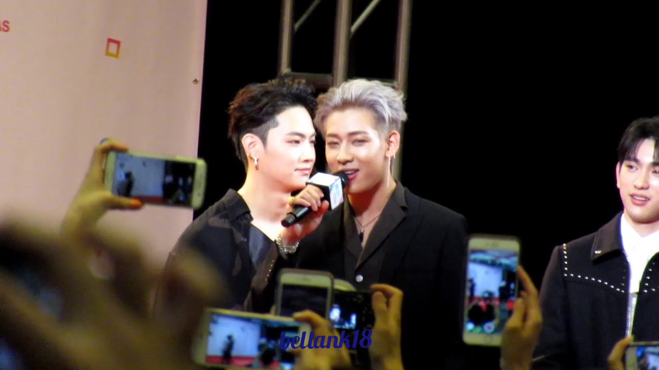 170820 GOT7 fan engagement + hitouch clips Kcon LA 2017