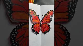 DIY 3D Butterfly Pop-Up Card | Easy Handmade Greeting Card Tutorial #viral #trending #shortvideo