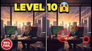 99% Fail Level 10 Only Genius Eyes Can Spot All 3 Differences