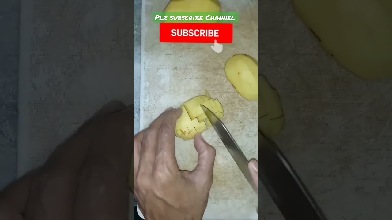 Potato Cutting Skills 🥔