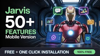 Jarvis AI + 50 Tools in ONE Click 🤯 | FREE Mobile Software 2026 | No Code screenshot 4