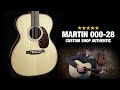 Martin 00028 custom shop guitare acoustique authentique naturelle