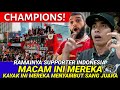 MERINDING!!! Suporter YANG penuh beradab.Arak-Arakan Timnas Indonesia U22 DI BUNDARA Hi.🇲🇾 REACTION