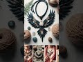 Avian Chic: Eagle Fabric Pendants Inspiring Jewelry Creators Diy Jewellery Design Ideas Haul Fashion