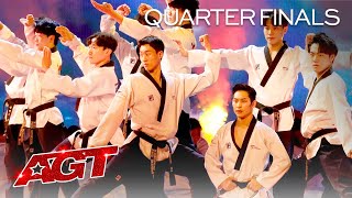World Taekwondo Demonstration Team SURPRISES The Judges - America's Got Talent 2021