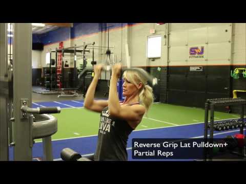 Reverse Grip Lat Pulldown + Partial Reps BY TERIFIT