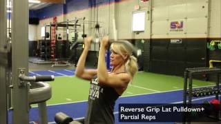 Reverse Grip Lat Pulldown + Partial Reps BY TERIFIT