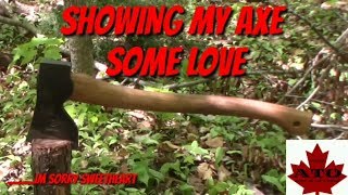 Showing my axe some love