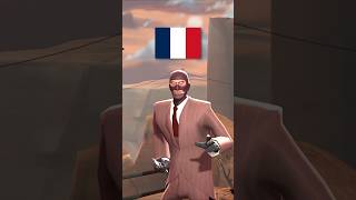 TF2 ‘MEDIC!’ in Different Languages - Spy #tf2 #teamfortress2 #shorts #gaming @ZhainTF2