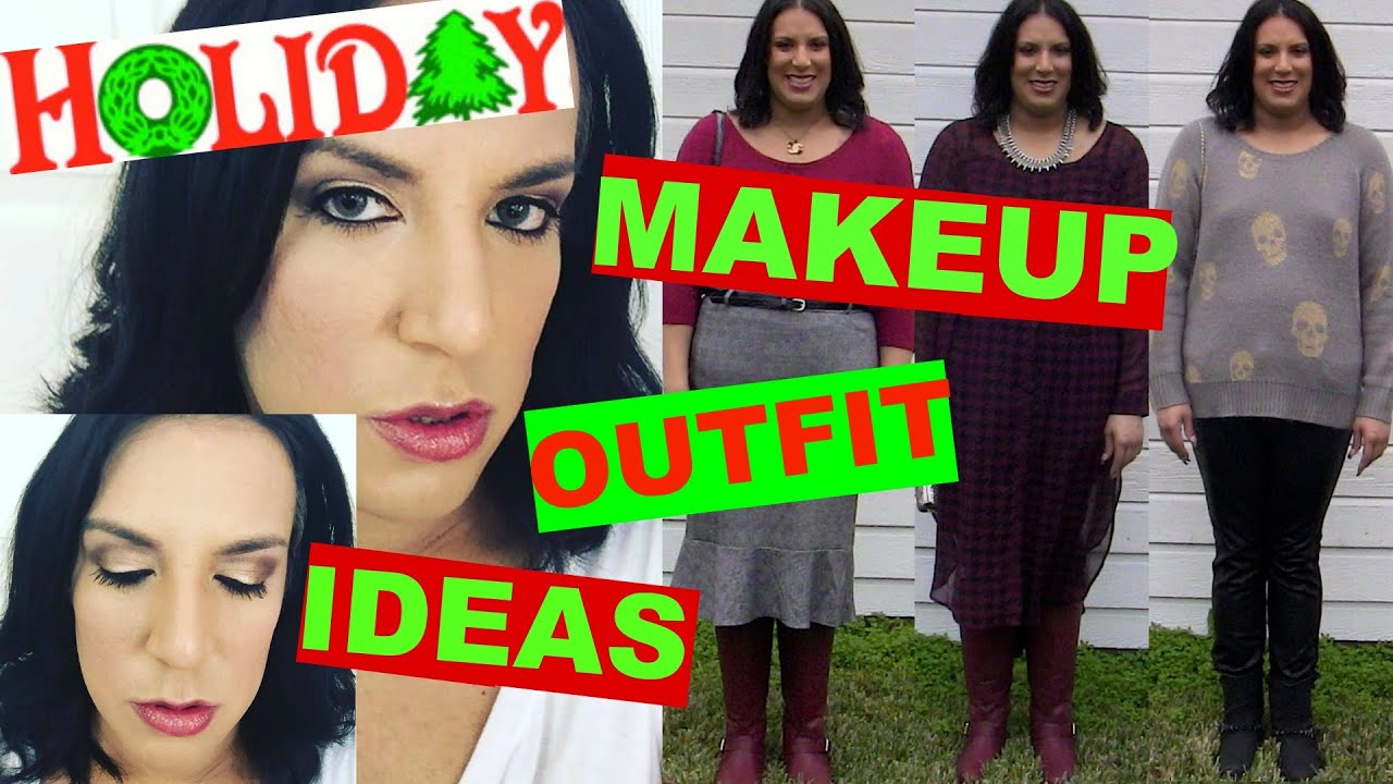 HOLIDAY MAKEUP & OUTFIT IDEAS 2015