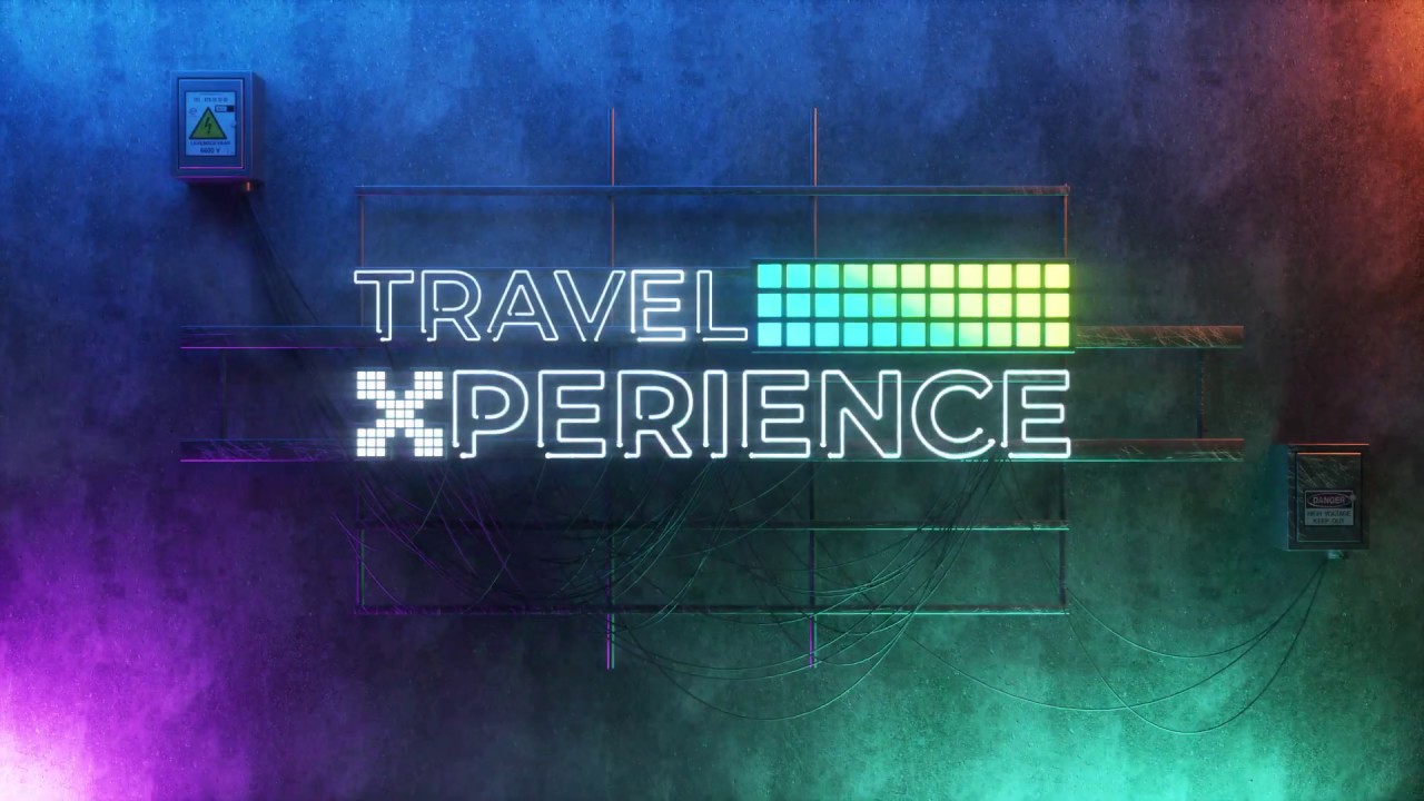 3D logo animation | Travel Xperience