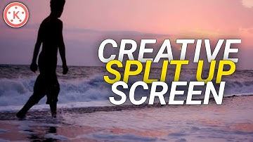 How to edit split screen in kinemaster | kinemaster tutorial