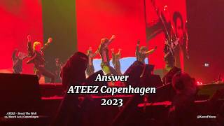 [20230304] Answer - ATEEZ Copenhagen - Break The Wall Tour