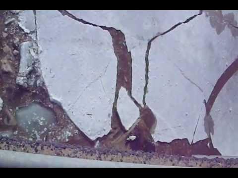 Ледоход на Оке, колка льда о каширский мост. 2013 04 14 - YouTube