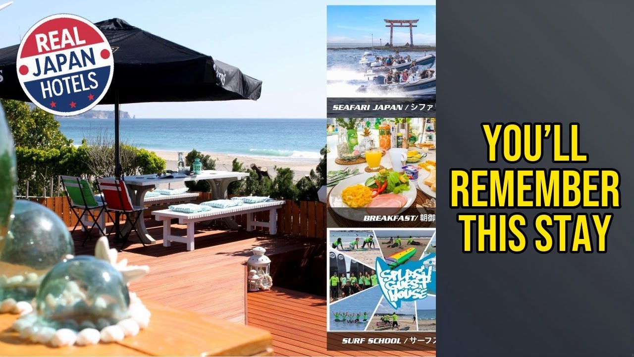 Splash Guest House - You’ll Remember This Stay | Onjuku, Japan🏨