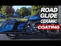 How To Ceramic Coat a Motorcycle - 2019 Harley CVO Road Glide