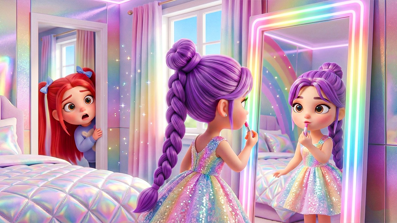 😱 OMG!💄Little RUMI VS Little MIRA Fashion Show competition! 😍