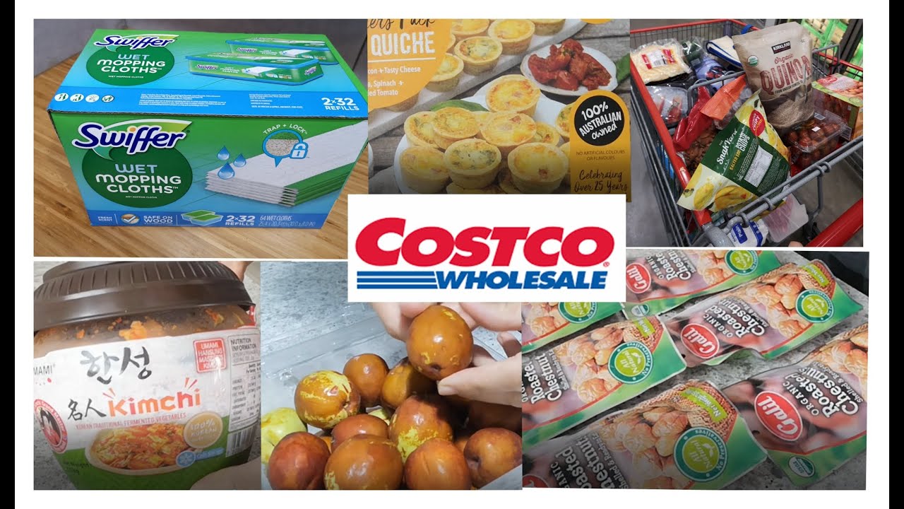 【澳洲COSTCO 开箱】2021年3月/COSTCO MELBOURNE HAUL/咸蛋黄薯片/韩国泡菜/冬枣/栗子/大份肉类分装/食品分装