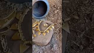 find a gold treasure hunt | #metaldetecting #treasure #shorts