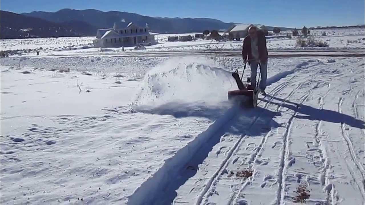 Toro CCR 2000 Snowblower YouTube