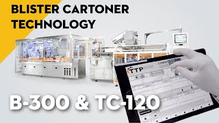 B-300 & Tc-120- Synchronized Blister Cartoner