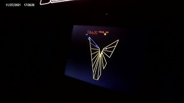 Tempest game play on Arcade1Up Atari Legacy (234,000+ with first credit, 470,000+ with continues)