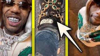 Rich Pablo Juan Even Has Diamonds On His Shoes