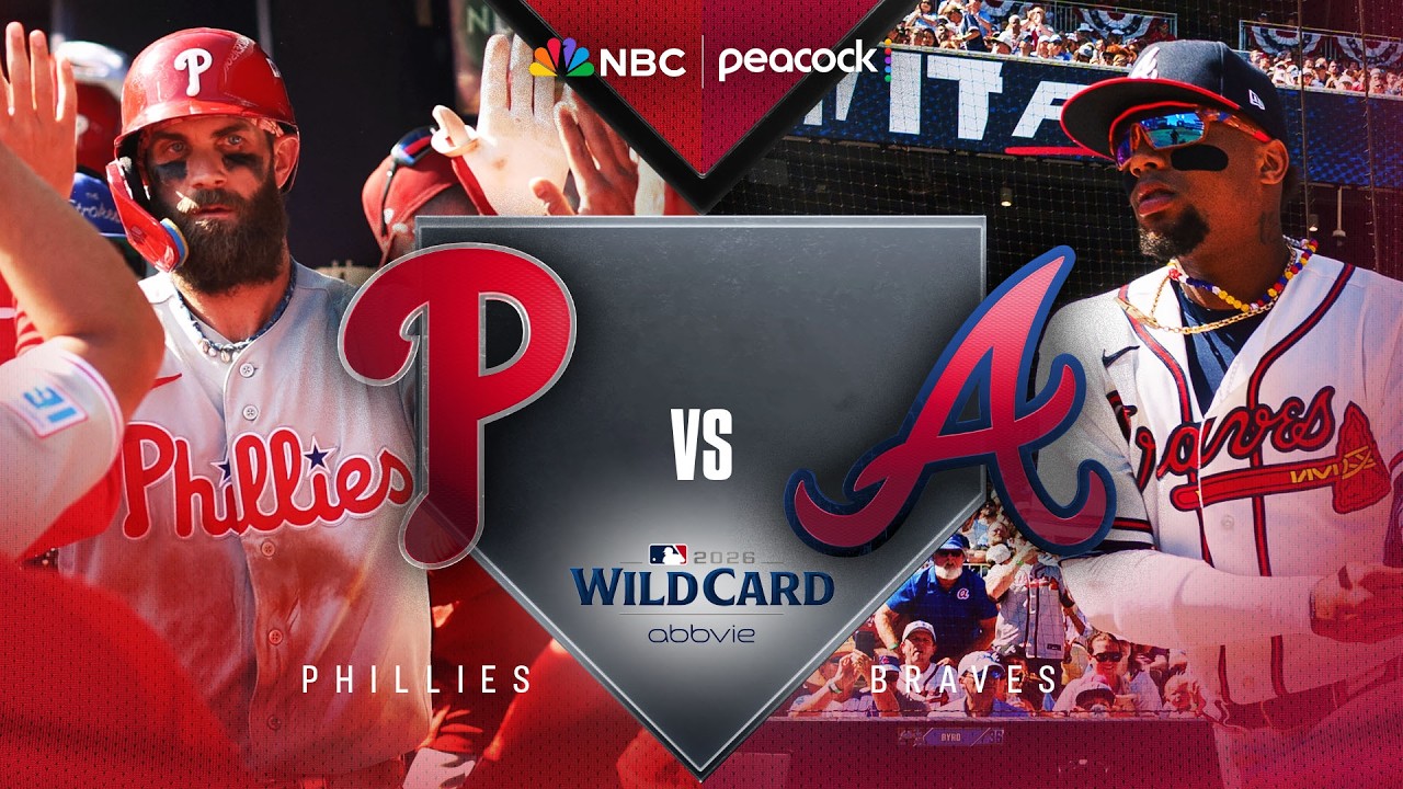 Philadelphia Phillies vs. Atlanta Braves Game 2 | 2026 NL WILD CARD SERIES HIGHLIGHTS | 9/30/26