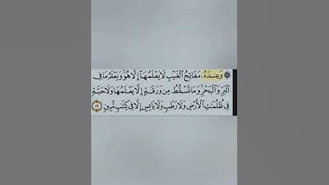 تيسير حفظ سورة الانعام بالتكرار ربع (و عنده مفاتح الغيب) مكرر 3 مرات بصوت الشيخ عبد الباسط عبد الصمد