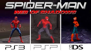 Comparing Every Version of Spider-Man: Web of Shadows