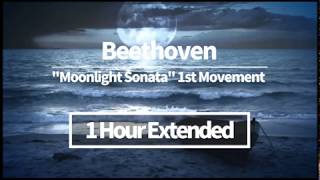 Beethoven, "Moonlight Sonata" 1st Movement 1 hour extended - for studying, concentration, relaxation screenshot 4