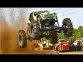 WIDE OPEN THROTTLE MEGA TRUCK RACING at NORTH vs SOUTH 2022