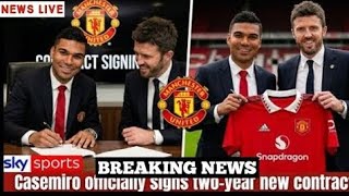 CASEMIRO SHOCK DECISION…MANCHESTER UNITED MIDFIELD BOSS STAYS