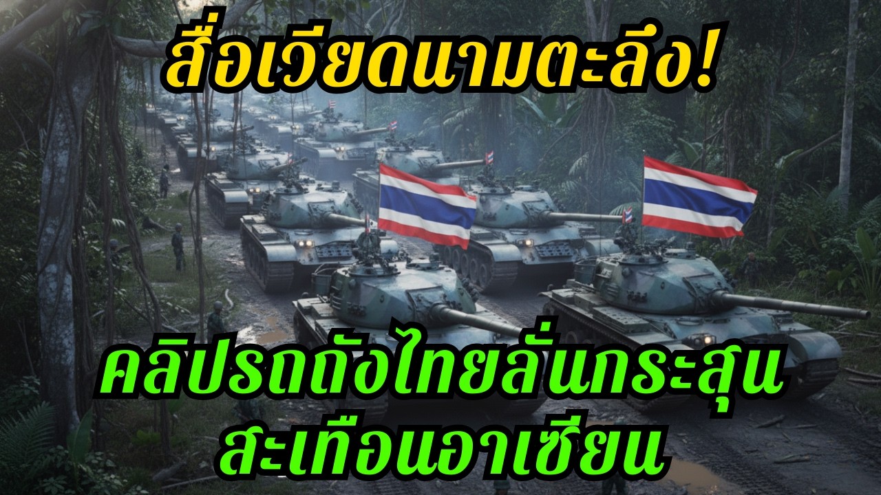 สื่อเวียดนามตะลึง! คลิปรถถังไทยลั่นกระสุน สะเทือนอาเซียน |  เตือนภัยพิบัติ