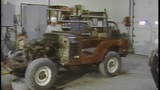 Installation Of A Fiberglass Body For A Jeep