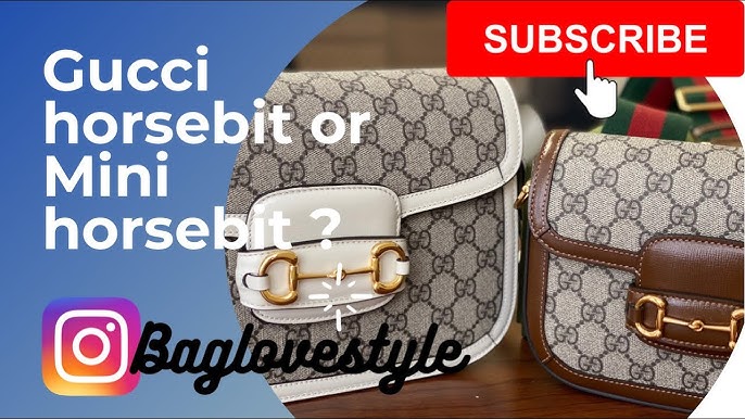 GUCCI HORSEBIT 1955 MINI BAG: REVEAL AND FIRST IMPRESSION