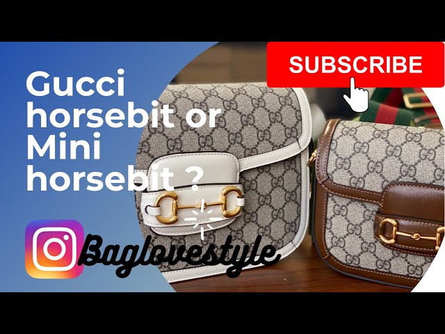 BAG COMPARISON // Gucci Dionysus Super Mini vs Gucci Horsebit 1955 Mini