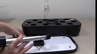 Hydroponics growing system set up