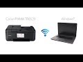 Setting up Your Wireless Canon PIXMA TR8520 - Easy Wireless Connect with a Windows Computer