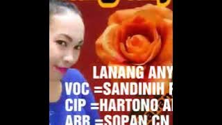 LANANG ANYES?. VOC =SANDINIH PUTRY. CIP =HARTONO ADILAYA. ARR =SOPAN CN.