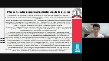 Engenharia de Produção na Resolução de Problemas
