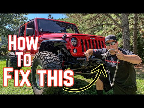 Winch Line Trail Repair With NO SPECIAL TOOLS