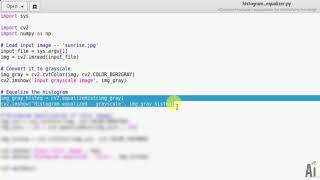 15.6. Histogram equalization for intensifying the image.mp4