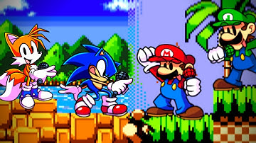 Cross Console Clash But It Sounds Like Mario Ultra Rebooted @eganimation442