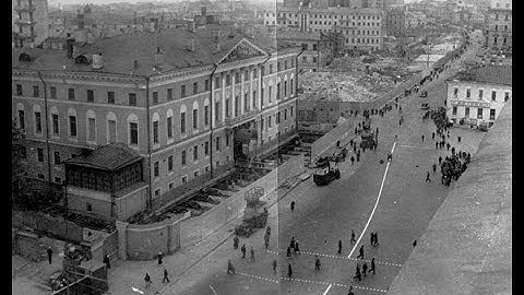 Как передвигали дома в Москве